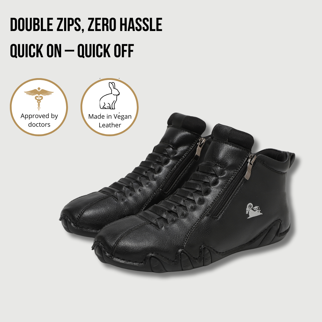 VogBeck 2.0 – Zapatos Ortopédicos Transpirables con Doble Cierre Confort