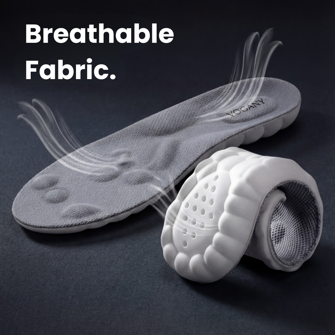 4D Massant-pohjalliset – Aktiivinen helpotus & Kivuton kävely 