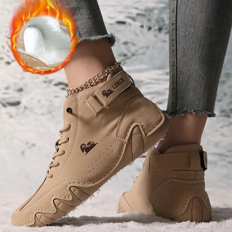 VogLdeck 3.0 – Calçado ortopédico de inverno forrado com pele 