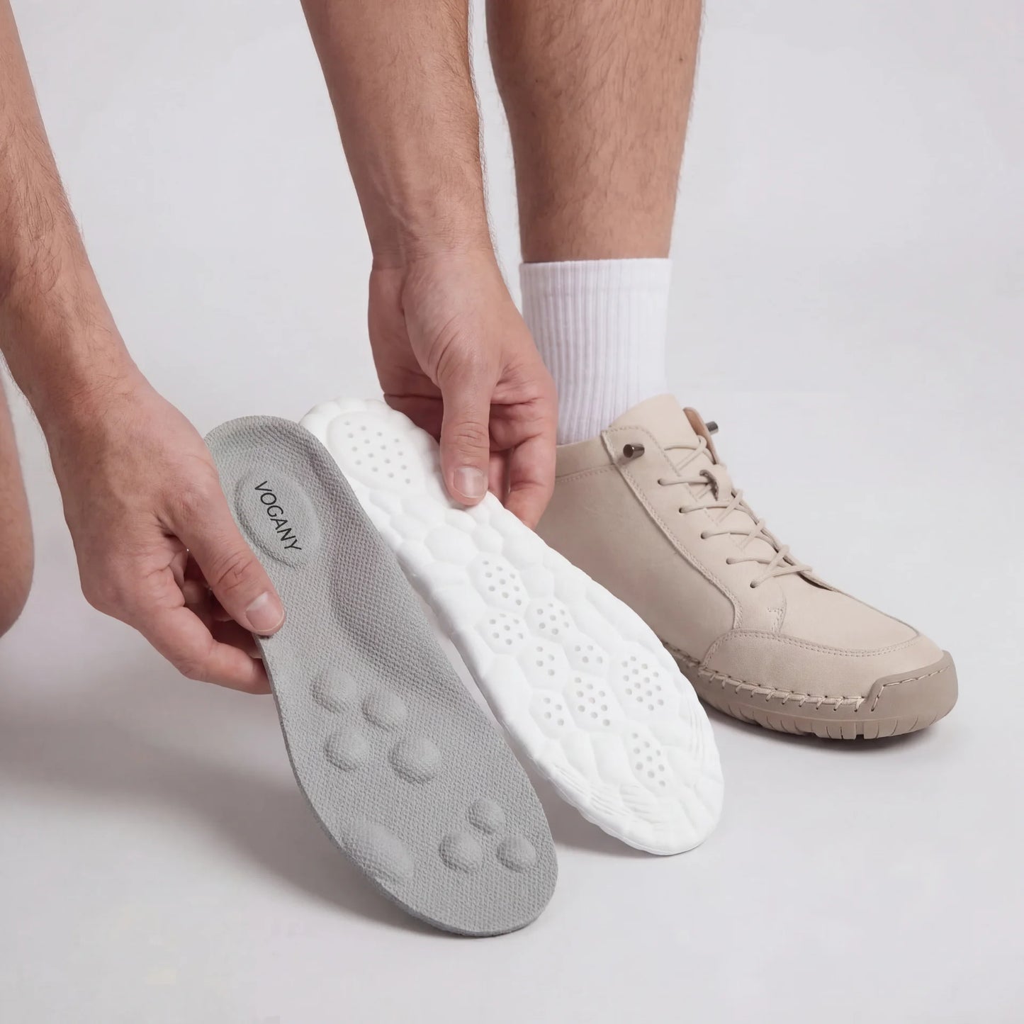 VogaDeck Zip – Sneakers Komfort & Orthopedisk Støtte 