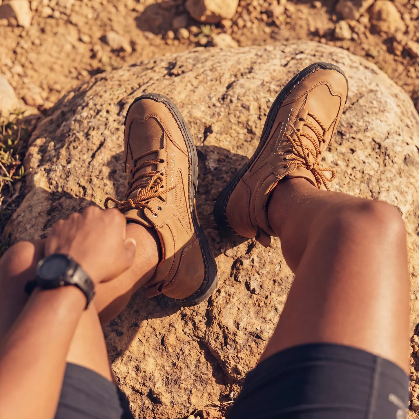 VogSalkin 2.0 - Botas Barefoot todo-o-terreno com sola vulcanizada e couro vegan impermeável 