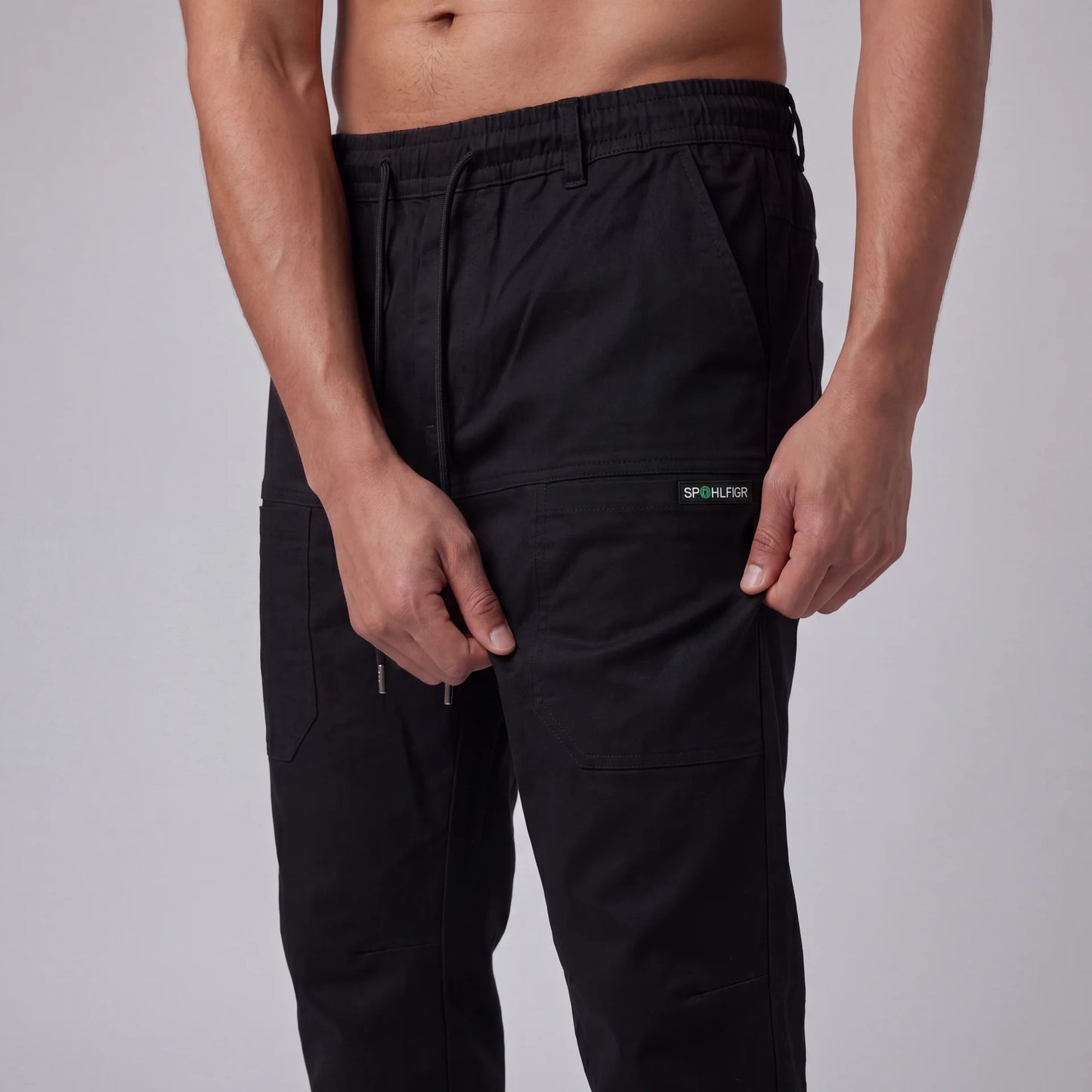 מכנסי קארגו נוחים עם יכולת אחסון גדולה 