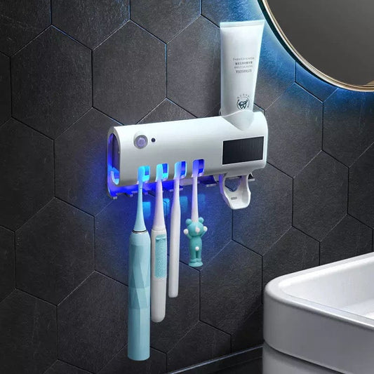 Wand-UV-Sterilisationsstation für Zahnbürsten 